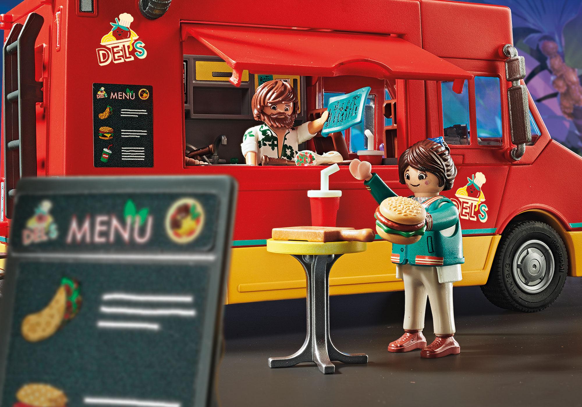 PLAYMOBILTHE MOVIE Del's Food Truck 70075 PLAYMOBIL® USA